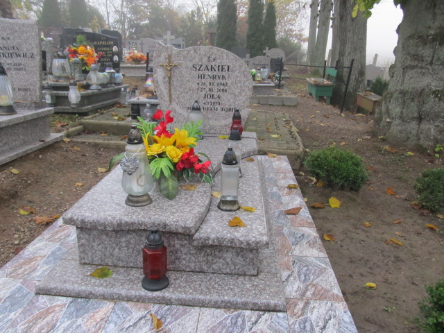 Grób Henryk Szakiel