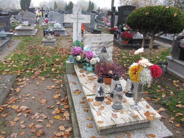 Grób Apolonia Rutkowska