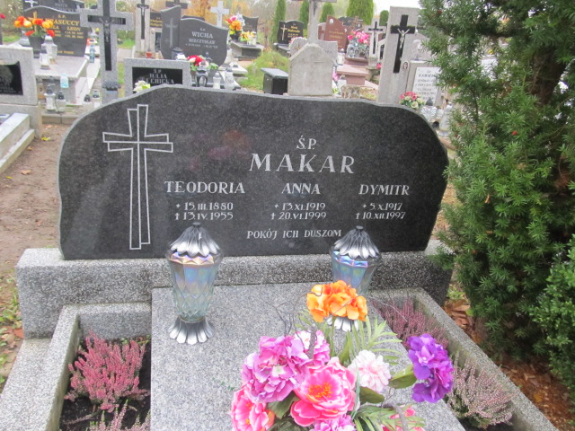 Teodoria Makar 1880 Srokowo - Grobonet - Wyszukiwarka osób pochowanych