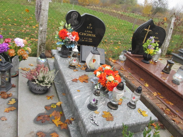 Grób Anna Chomik
