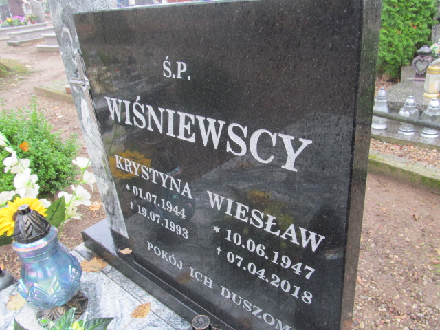 Wiesław Wiśniewski 1947 Srokowo - Grobonet - Wyszukiwarka osób pochowanych