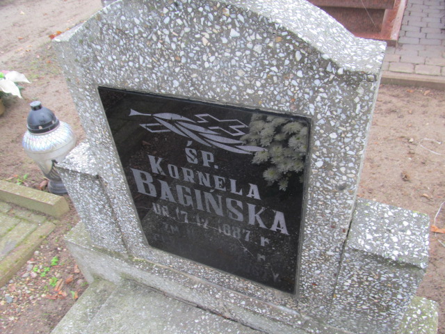 Kornela Bagińska 1887 Srokowo - Grobonet - Wyszukiwarka osób pochowanych