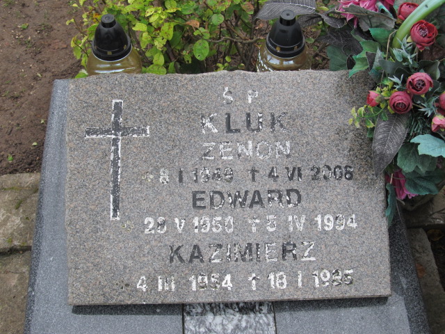 Edward Kluk 1950 Srokowo - Grobonet - Wyszukiwarka osób pochowanych