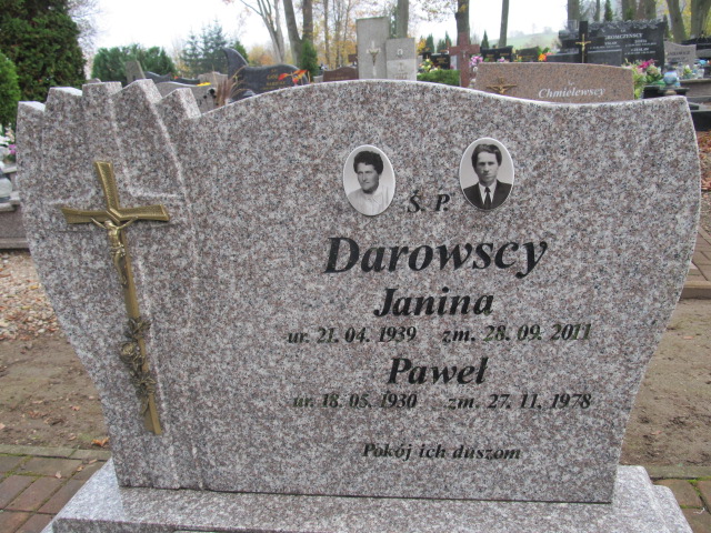 Paweł Darowski 1930 Srokowo - Grobonet - Wyszukiwarka osób pochowanych