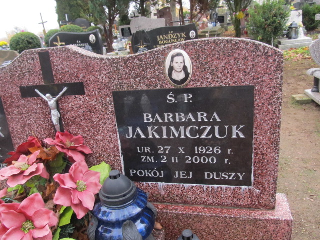 Barbara Jakimczuk 1926 Srokowo - Grobonet - Wyszukiwarka osób pochowanych