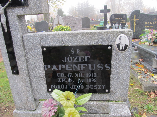 Józef Papenfuss 1913 Srokowo - Grobonet - Wyszukiwarka osób pochowanych